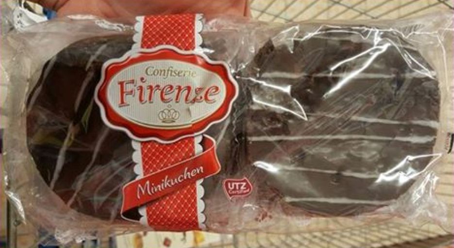 LIDL-Confiserie Firenze Minikuchen